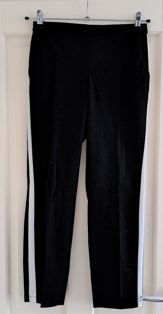 Scherpe Prijs! OPUS broek sportief zijstreep+zakken M 49587, Maat 38/40 (M), ., Zwart, Ophalen of Verzenden