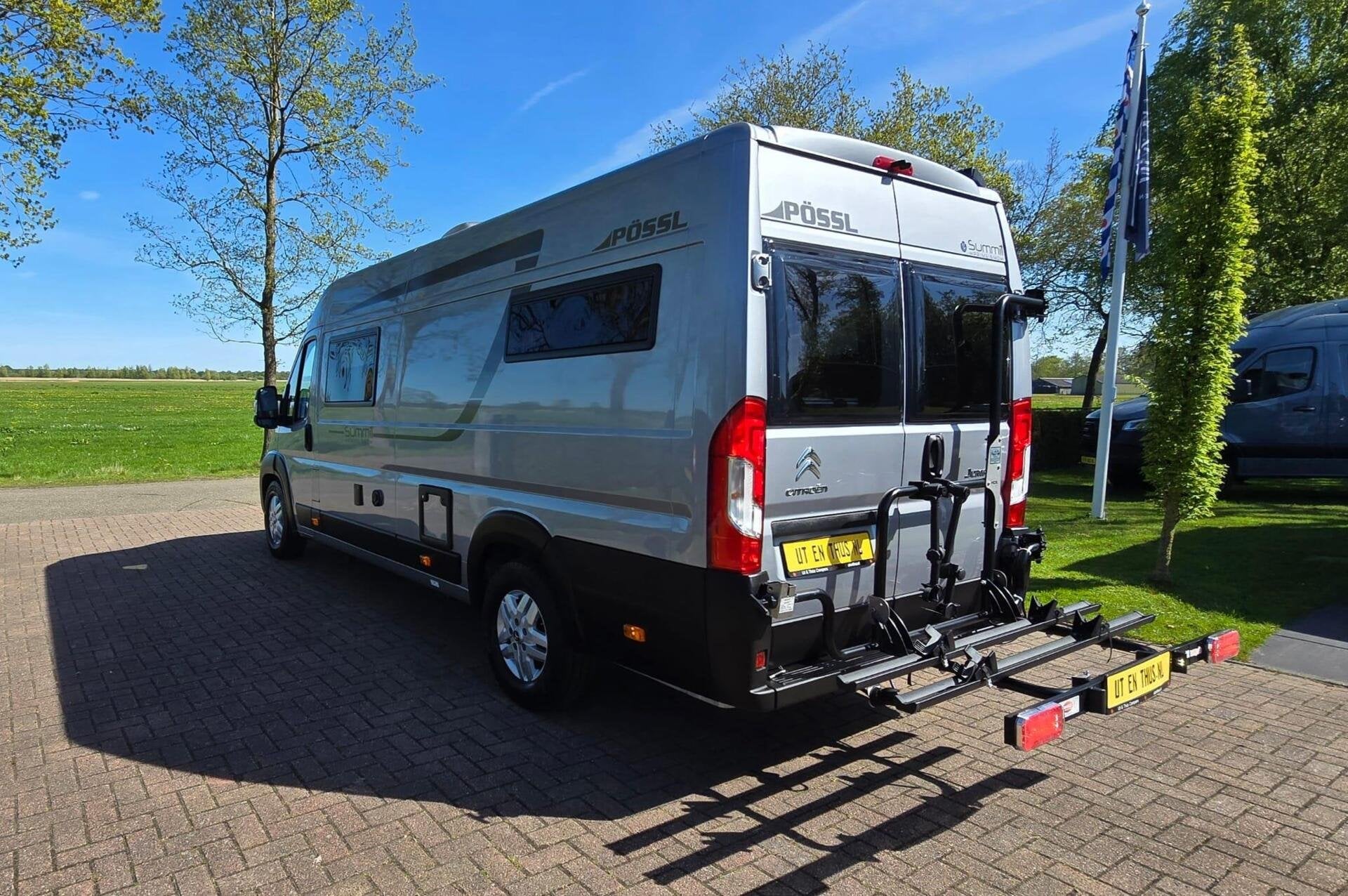 ➡️Pössl Summit Prime 640 * lengtebedden * solar * swing, Caravans en Kamperen, Campers, Pössl, Bedrijf, Handgeschakeld, Diesel
