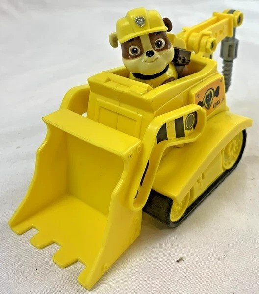 PAW Patrol Rubble Bulldozer Bouwvoertuig Beweegbare Schep