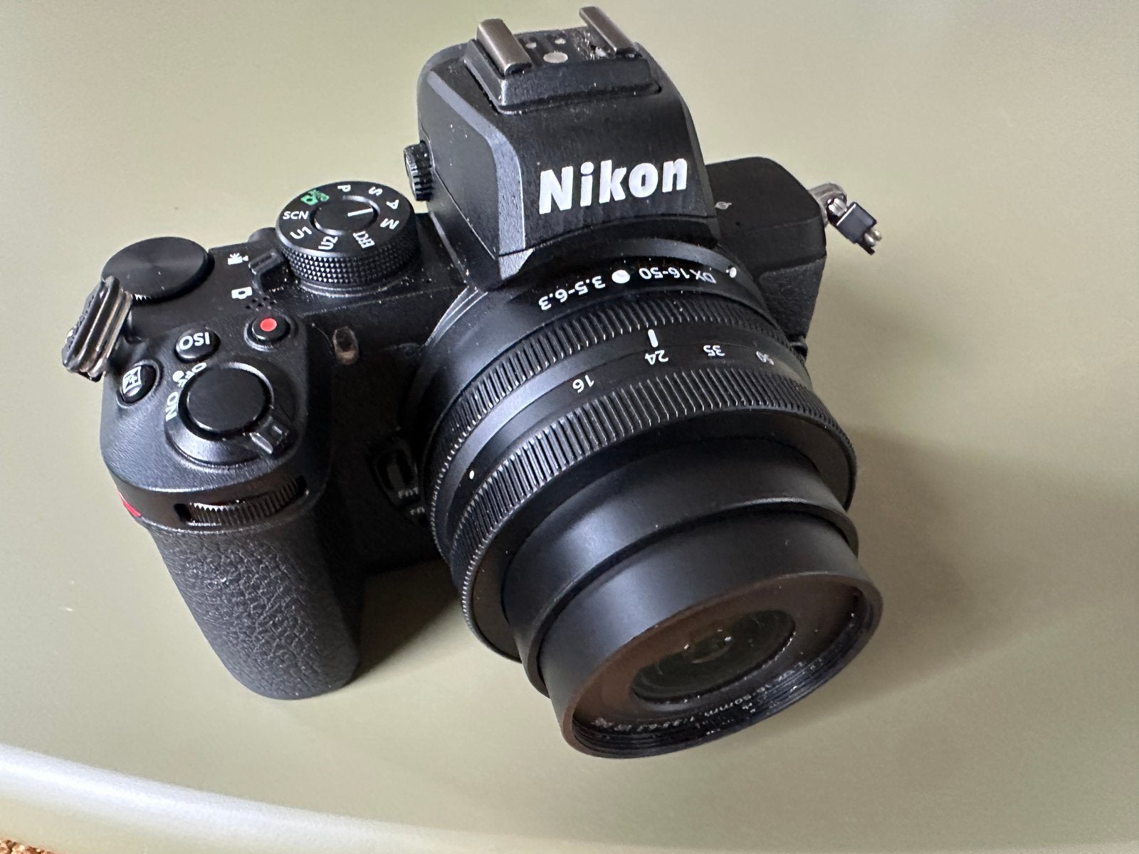 Nikon z met 16 50 mm lens, Ophalen, Touchscreen, Accu, Zo goed als nieuw