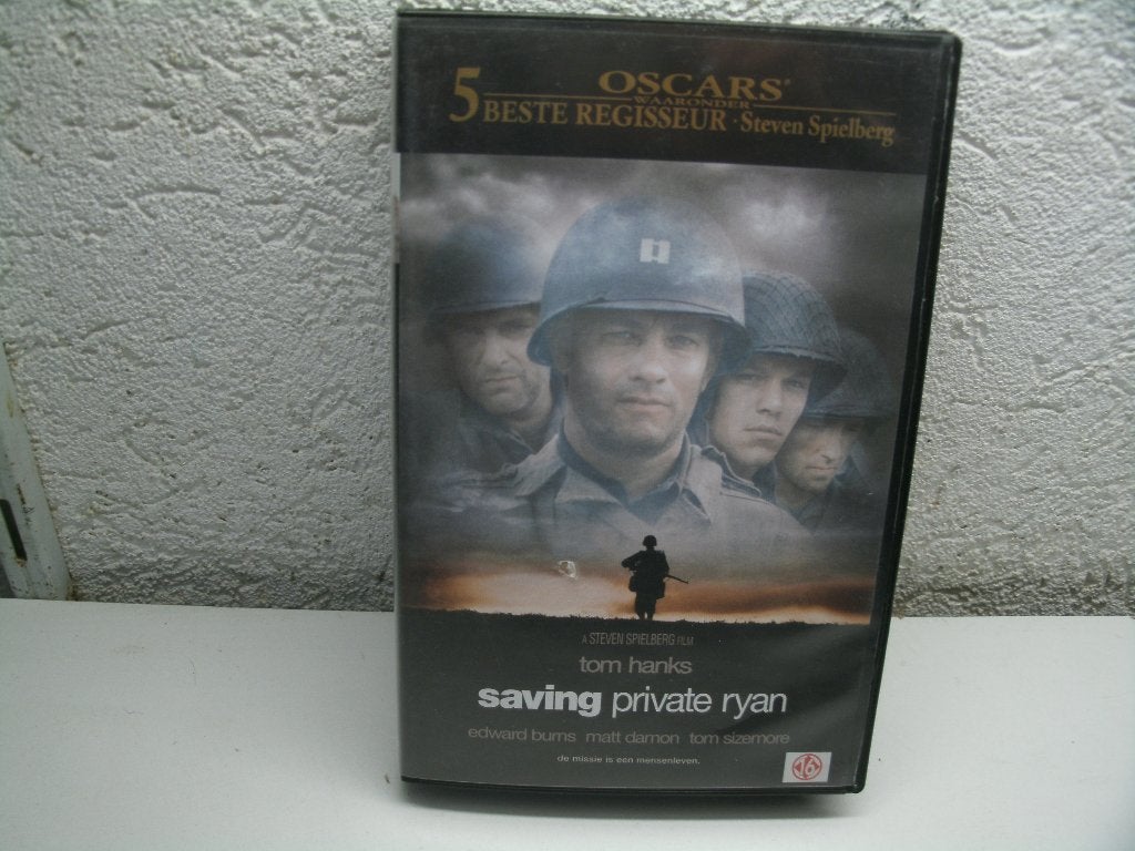 vhs 88b saving private ryan, Cd's en Dvd's, Vanaf 16 jaar, Ophalen of Verzenden, Zo goed als nieuw, Actie en Avontuur