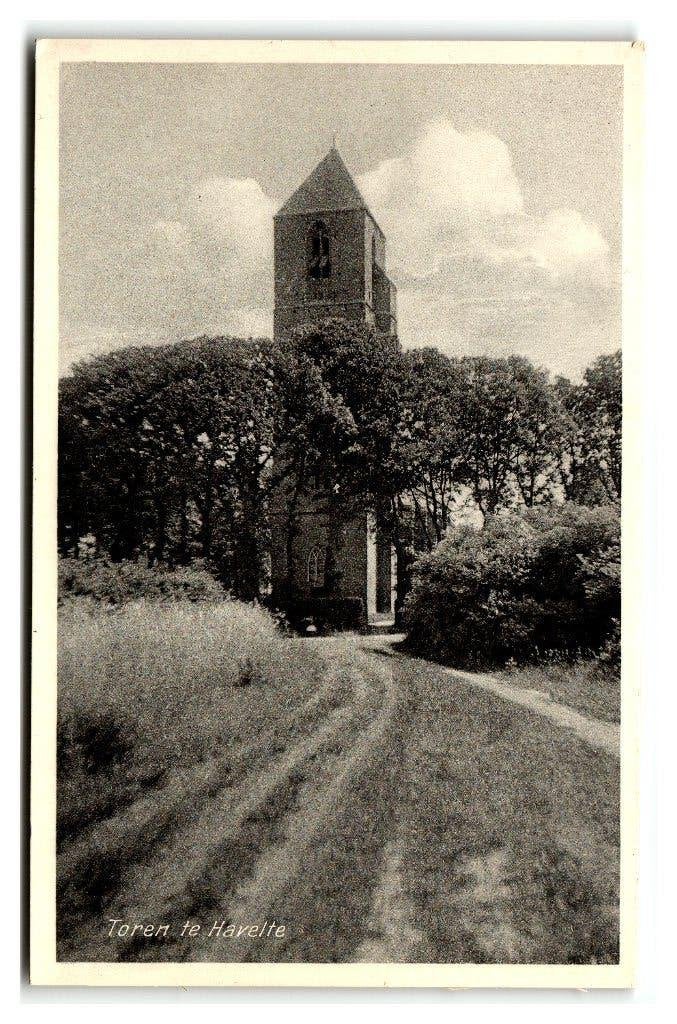 Havelte, Toren, Verzenden, 1940 tot 1960, Ongelopen, Drenthe