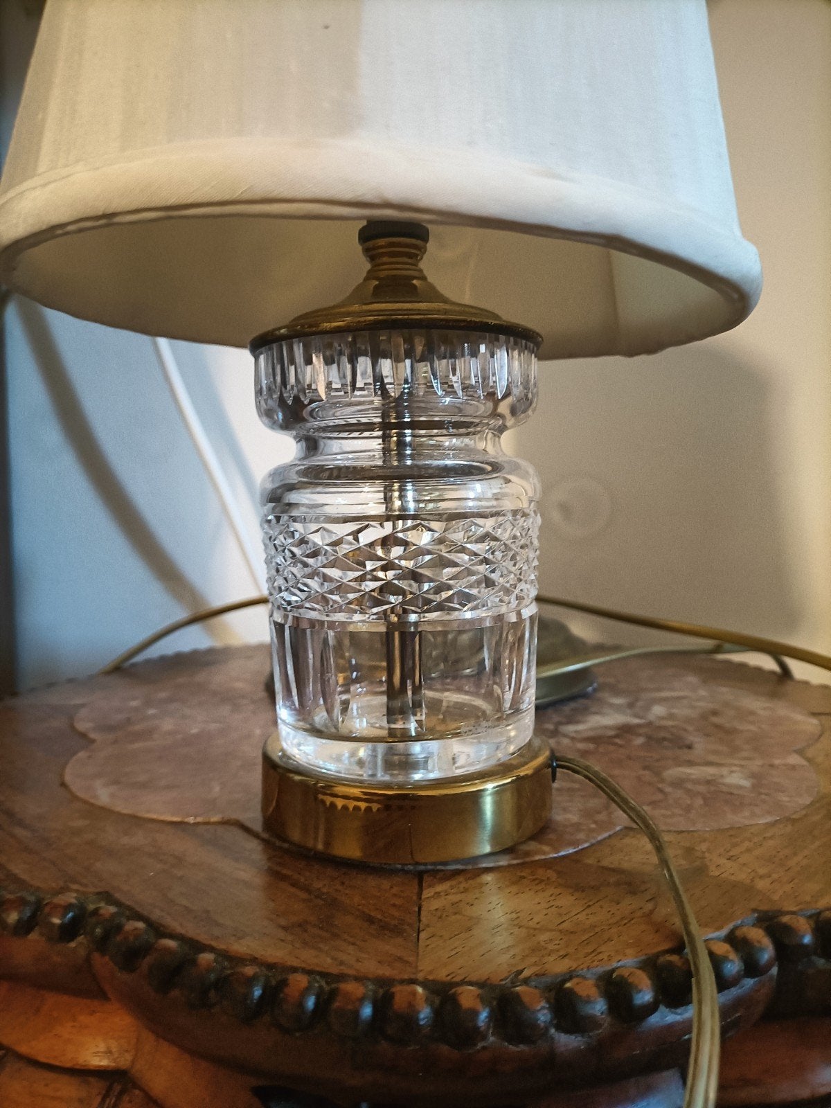 Waterford crystal lamp, Ophalen of Verzenden