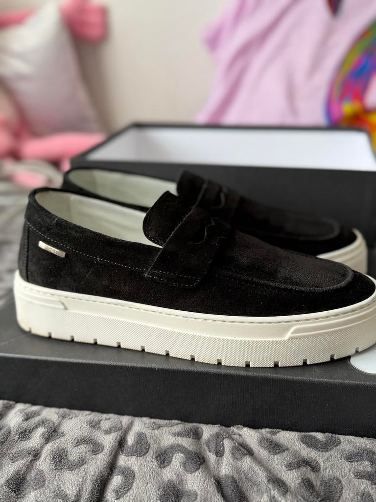 Nieuwe zwarte loafers maat 43, Kleding | Heren, Schoenen, Zwart, Zo goed als nieuw, Loafers, Ophalen