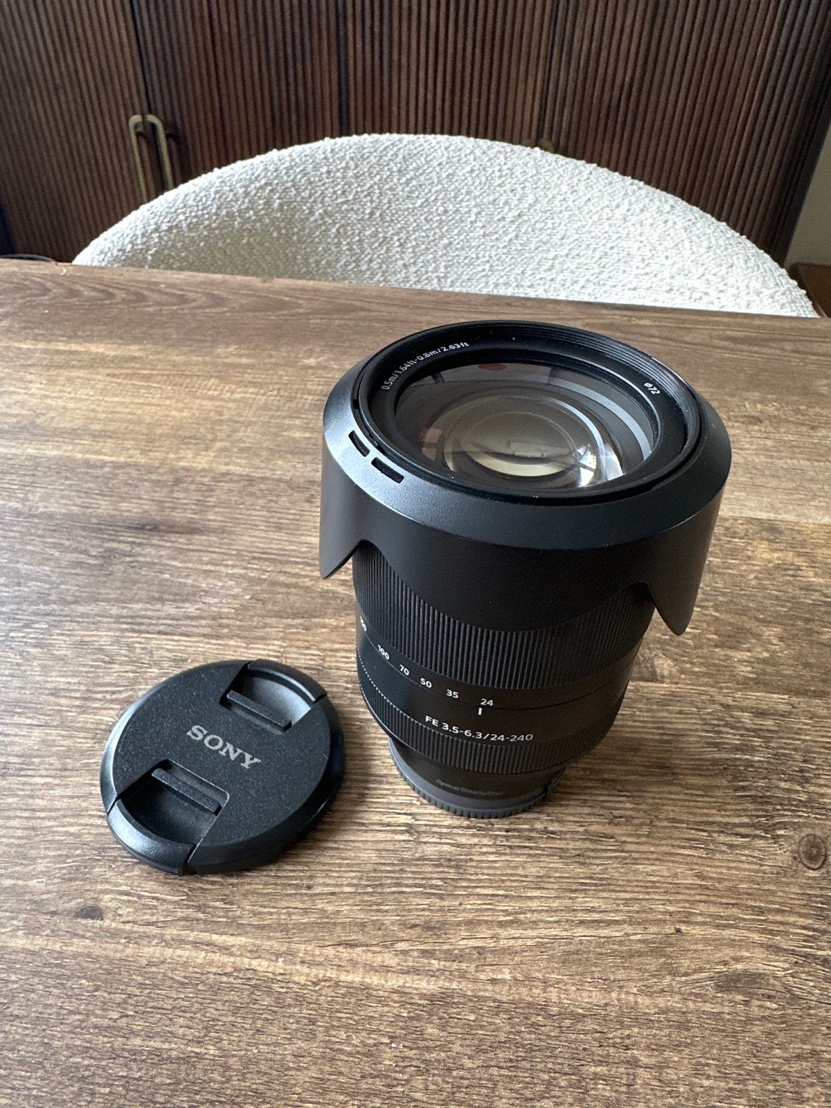 Sony FE 3.5-6.3/24-240mm OSS Zoomlens, Ophalen of Verzenden, Zo goed als nieuw, Overige typen, Zoom