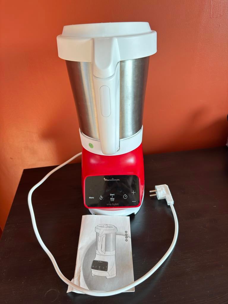 Moulinex Soepmaker - Maak eenvoudig heerlijke soepen, 1 tot 2 liter, 3 snelheden of meer, Ophalen of Verzenden, Zo goed als nieuw