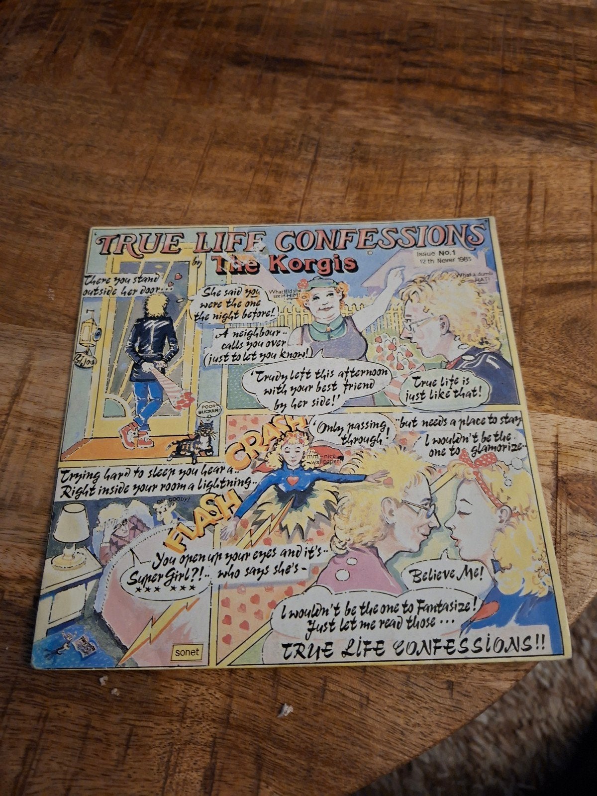 The korgis / true life confessions, Ophalen of Verzenden, Zo goed als nieuw, Pop