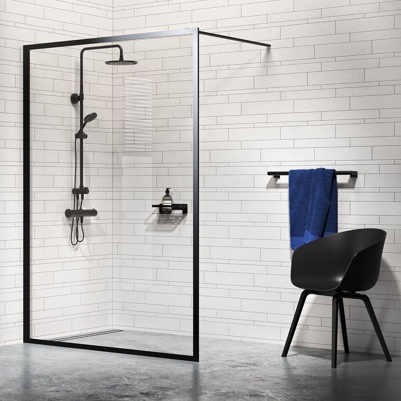 Sealskin Contour Inloopdouche Mat Zwart 100x200cm Nieuw, Ophalen, Nieuw