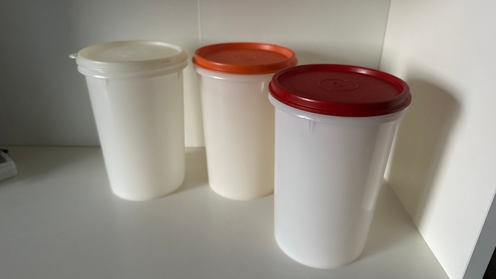 Tupperware bewaarbussen, Ophalen of Verzenden, Zo goed als nieuw, Rood, Overige typen