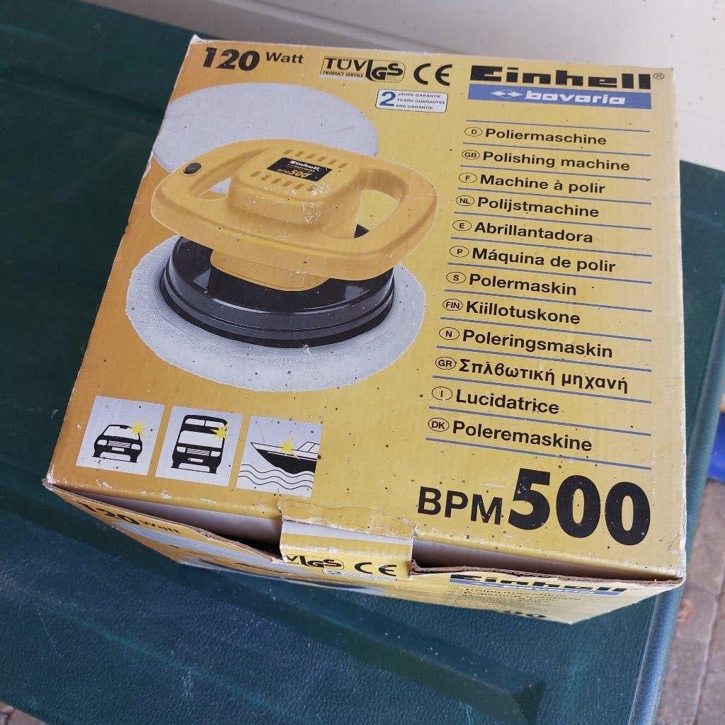 Polijstmachine EINHELL, Ophalen