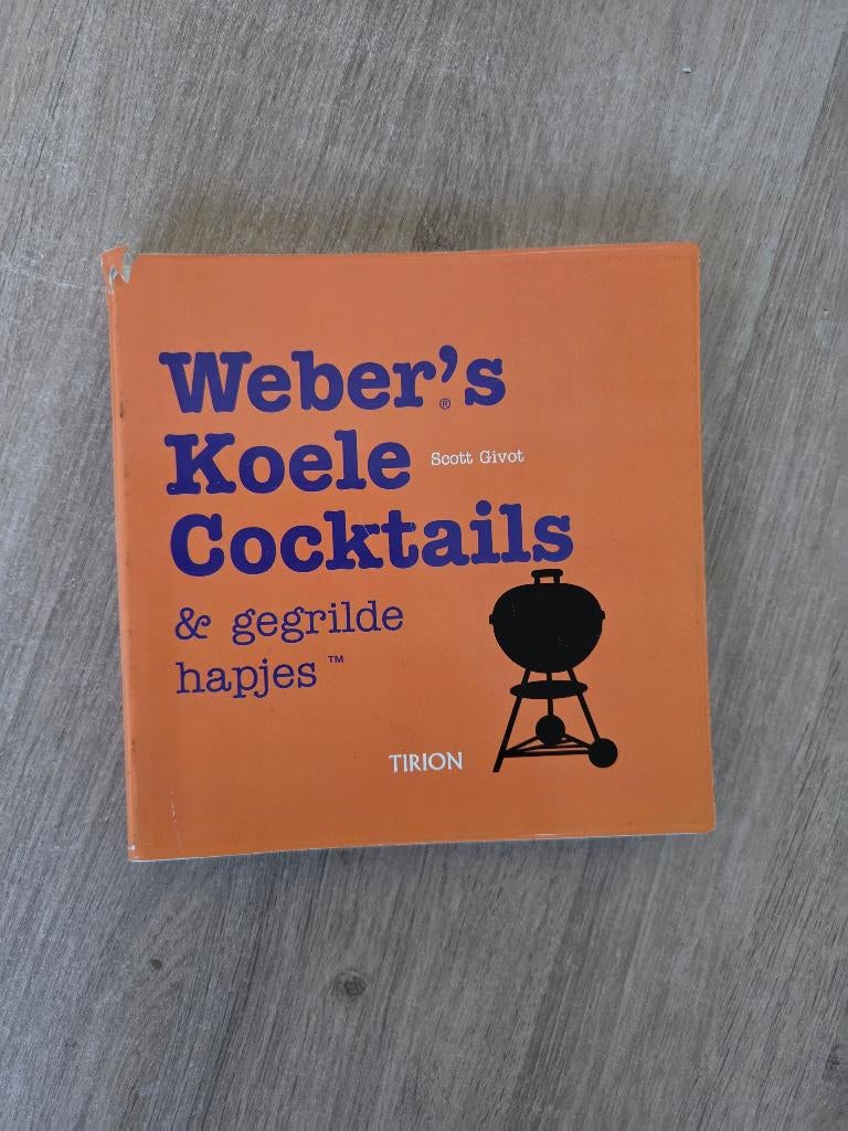Weber Koele Cocktails & gergilde hapjes, Ophalen of Verzenden, Nieuw, WEBER