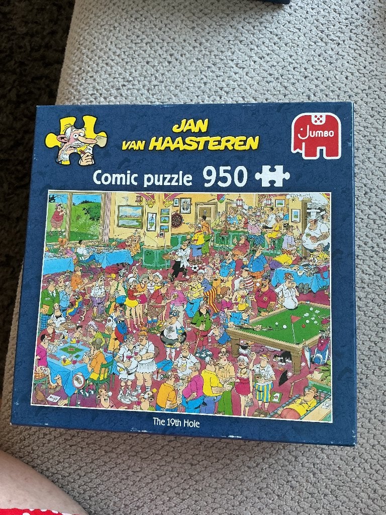 Puzzel van Jan van haasteren, Ophalen, 500 t/m 1500 stukjes, Zo goed als nieuw, Legpuzzel