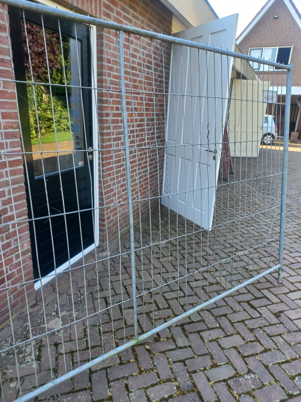 4 bouwhekken en 5 kunststof voeten, Ophalen of Verzenden, Gebruikt