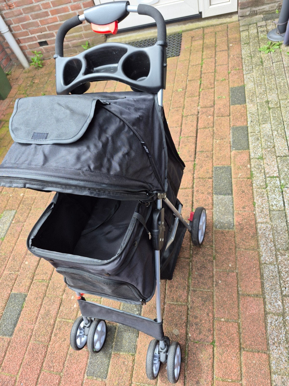 Hondenbuggy, Ophalen, Zo goed als nieuw