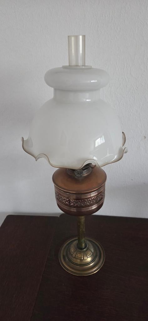 Antieke olielamp, Ophalen
