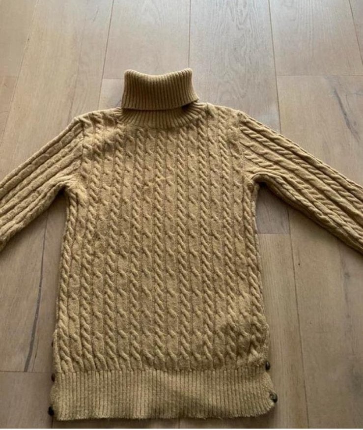 Zara coltrui M camel, Ophalen of Verzenden, Zo goed als nieuw, Maat 38/40 (M), Beige