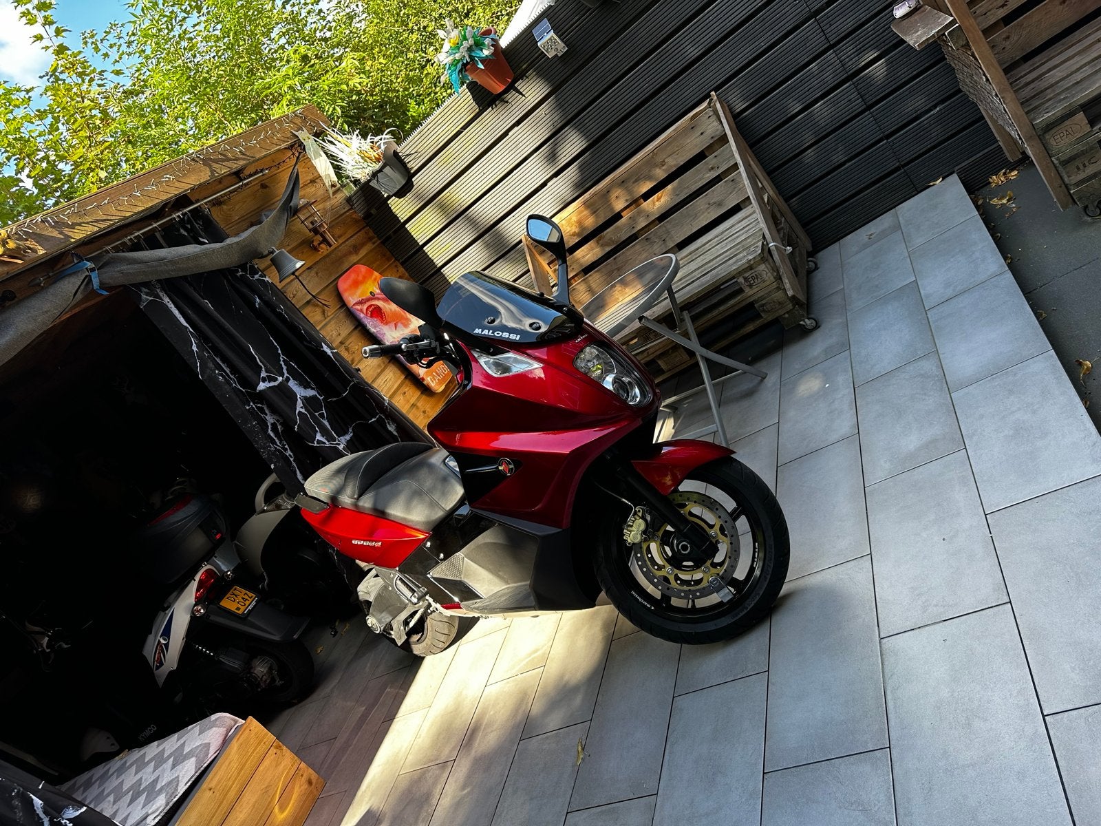 Gilera GP800 met nieuwe ketting, tandwiel en Arrow uitlaat, Ophalen, Gebruikt, Overige typen, Overige merken