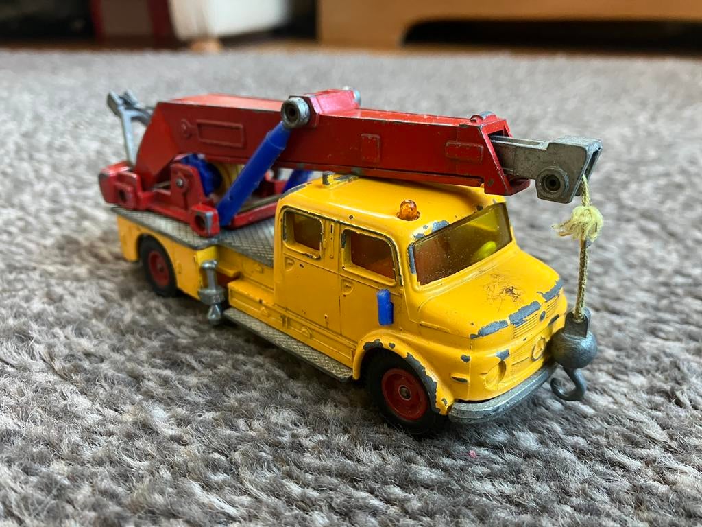 Siku v293 kraanwagen Mercedes Benz t.e.a.b, Ophalen, Gebruikt, Bus of Vrachtwagen