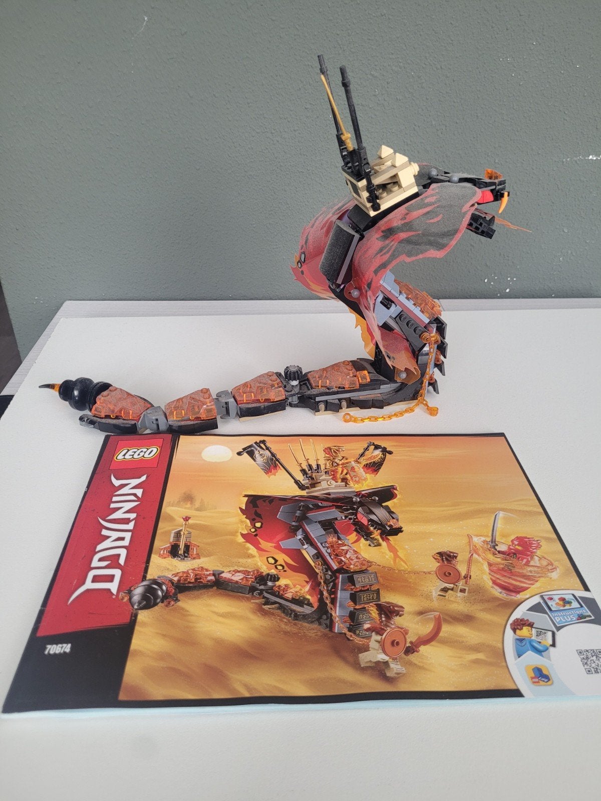 Lego Ninjago 70674, Ophalen of Verzenden, Zo goed als nieuw