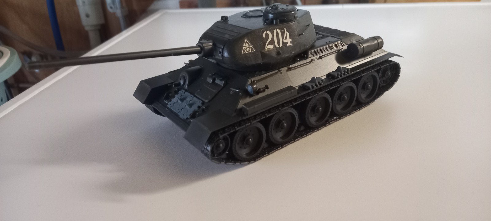T 34/85, Ophalen of Verzenden, Gebruikt, 1:32 tot 1:50, Tank