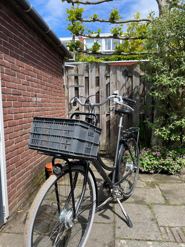 Batavus Diva Black 7 vrs Shimano 62 inch, Fietsen en Brommers, Fietsen | Dames | Damesfietsen, 56 cm of meer, Ophalen, Gebruikt