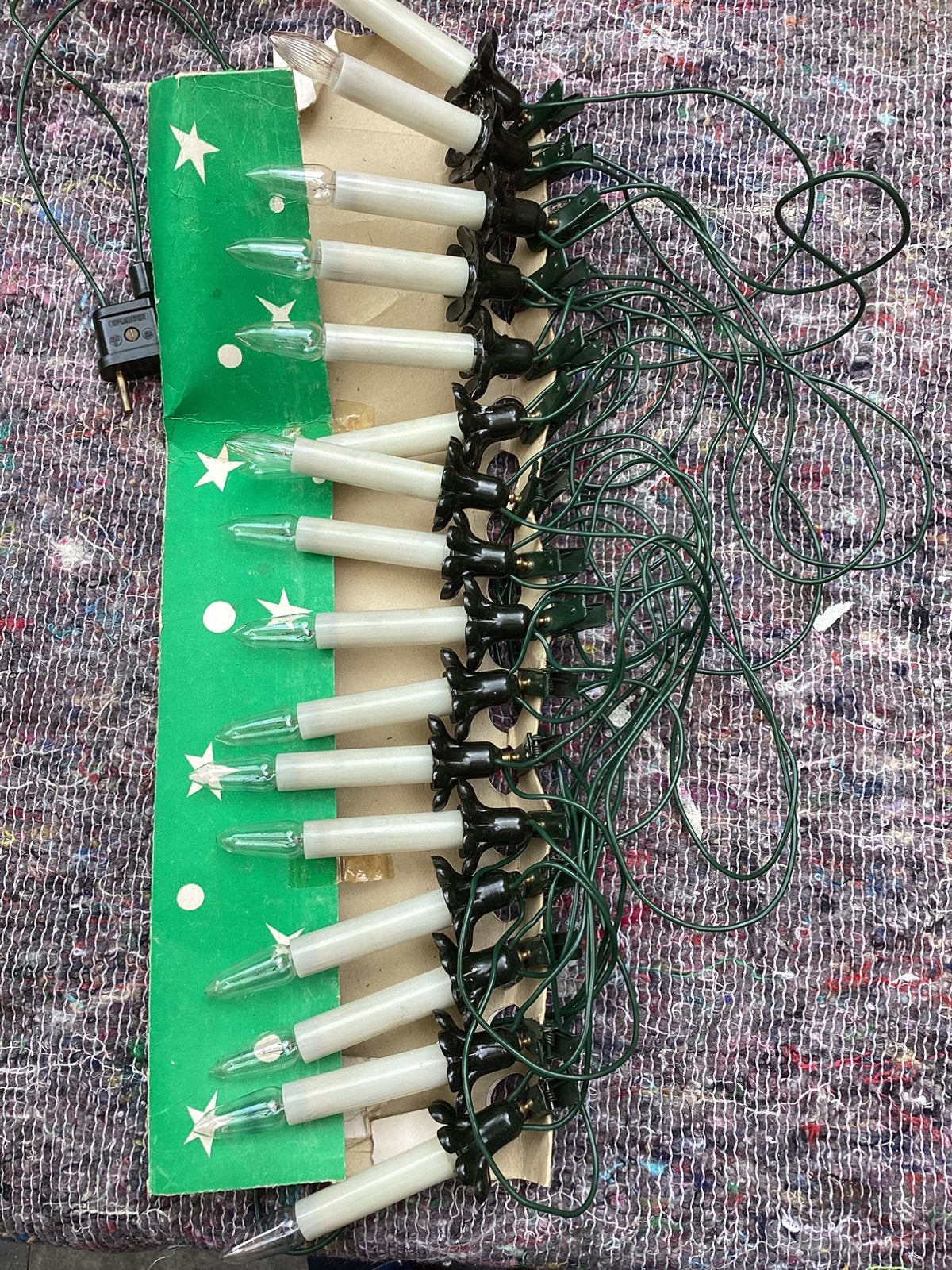 Antieke kerstverlichting, Diversen, Kerst, Ophalen, Gebruikt