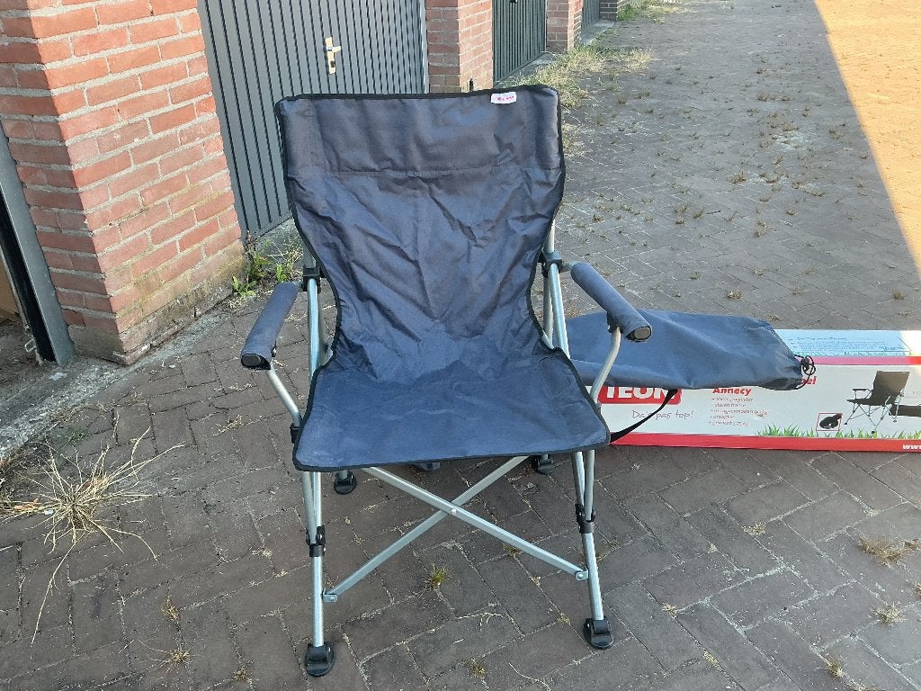 Teun Annecy opvouwbare standenstoel, Caravans en Kamperen, Ophalen, Zo goed als nieuw, Campingstoel