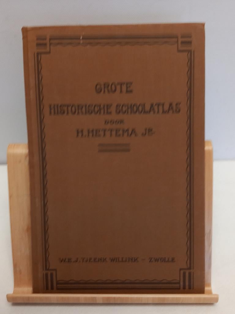 Grote Historische Schoolatlas  Hettema, Boeken, Atlassen en Landkaarten, Gelezen, Overige atlassen, Voor 1800, Ophalen of Verzenden