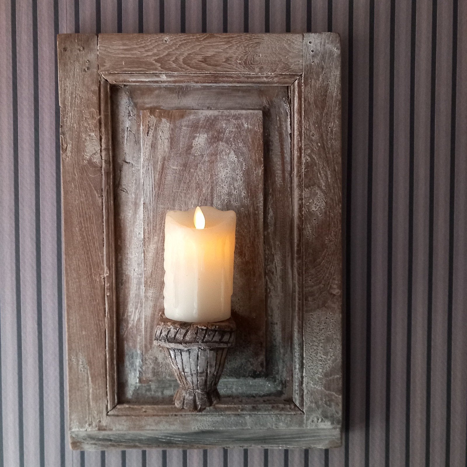 **moöi houten ornament **, Ophalen of Verzenden, Zo goed als nieuw, Hout, Landelijk