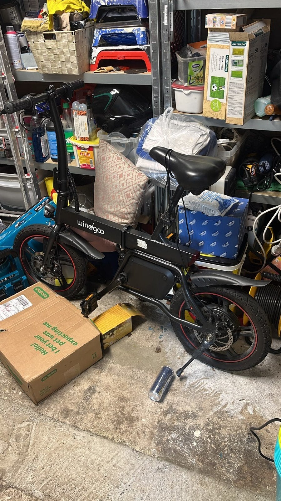 Windgoo opvouwbare elektrische fiets - E-bike, Fietsen en Brommers, Elektrische fietsen, Ophalen of Verzenden, Gebruikt, Overige merken