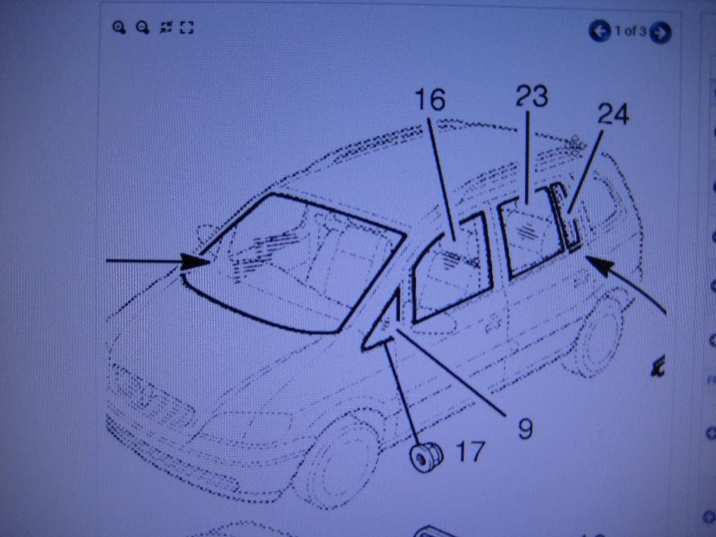 Voorruit Opel Zafira-A 13121394 161128, Auto-onderdelen, Ruiten en Toebehoren, Ophalen, Nieuw, Opel