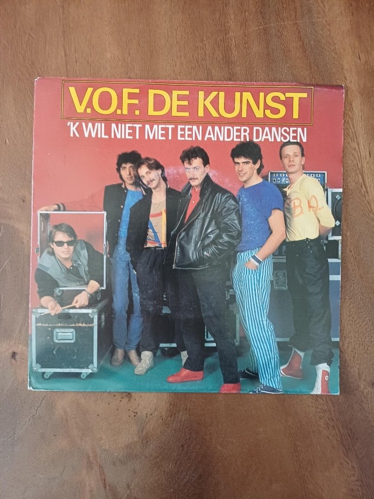 V.O.F. de Kunst - 'k wil niet met een ander Dansen - Single, Ophalen of Verzenden, Gebruikt, Nederlandstalig