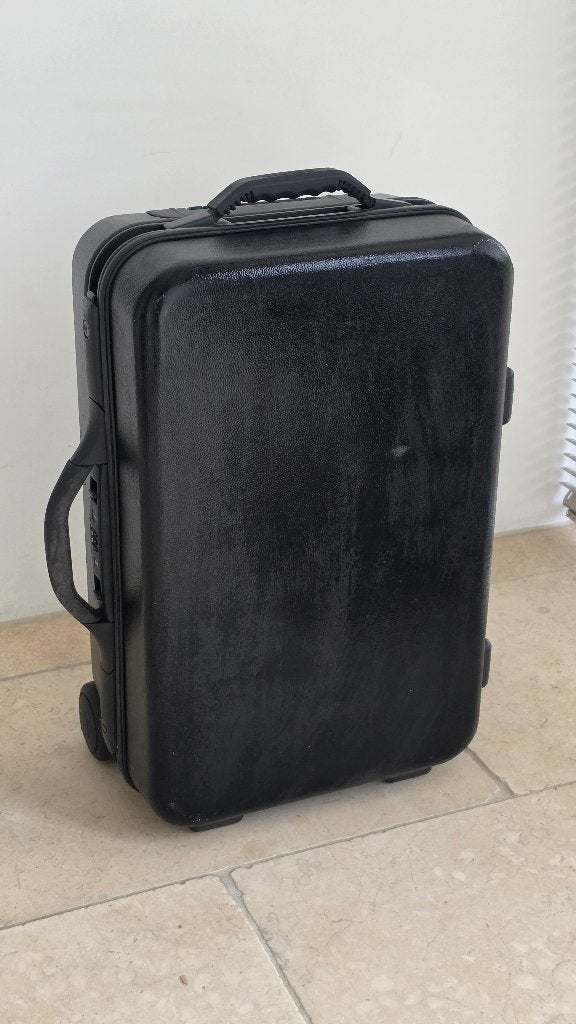 Koffer Samsonite, Gebruikt, 50 tot 60 cm, Hard kunststof, Minder dan 35 cm
