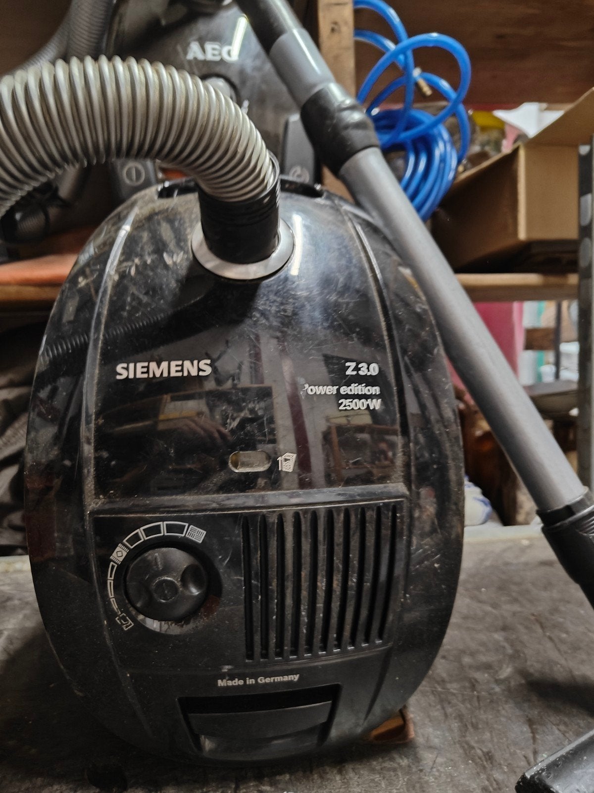 Siemens Z3.0 power edition stofzuiger 2500 watt, Ophalen of Verzenden, Gebruikt, Stofzak