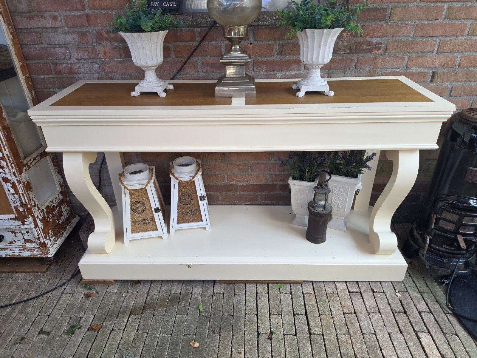 Rofra Sidetable, Console tafel, haltafel, dressoir, Huis en Inrichting, Ophalen, Gebruikt, 100 tot 150 cm, Klassiek, Landelijk