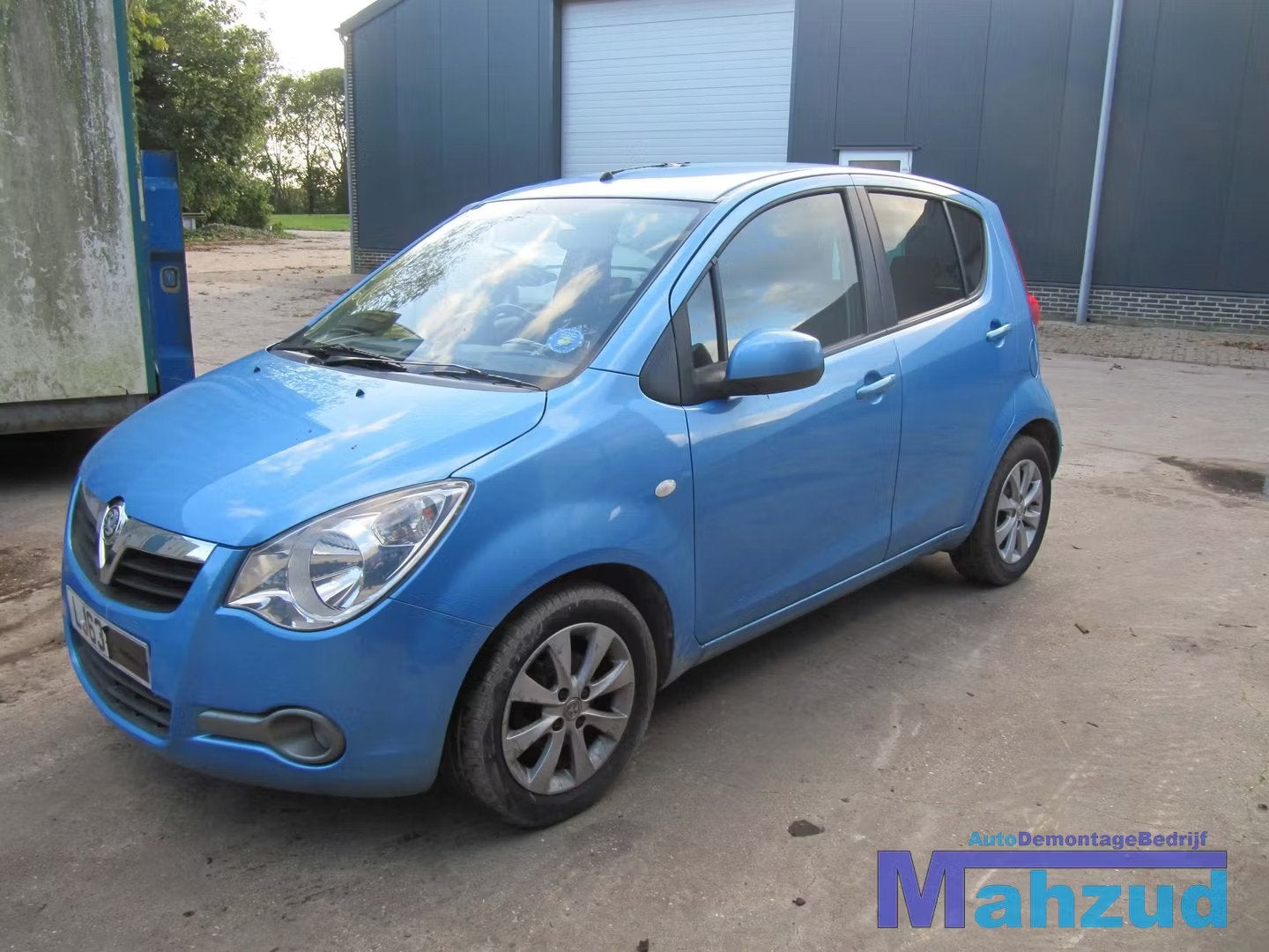 OPEL AGILA B ZWART BLAUW INTERIEUR 5 DEURS COMPLEET, Gebruikt, Opel Automobile GmbH, Ophalen of Verzenden, Kontakt@opel-infoservice.de