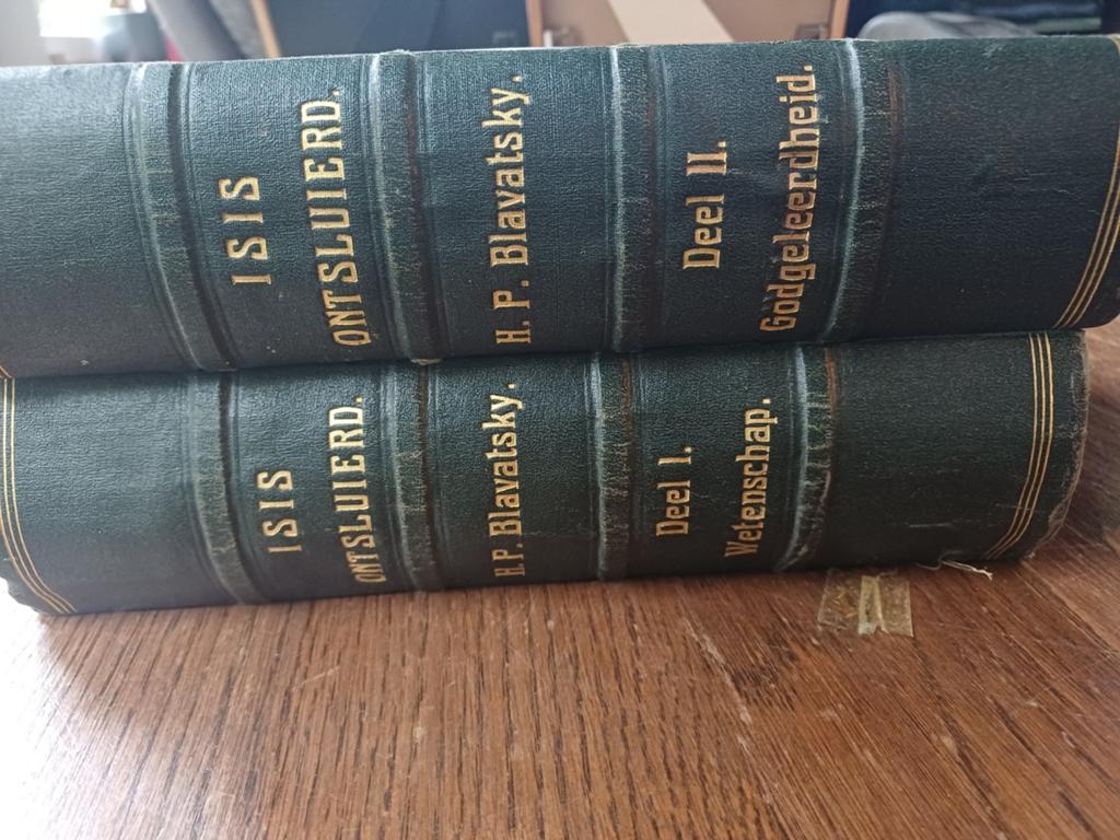 L3 Isis Ontsluierd - H.P. Blavatsky (2 delen, 1911/1914), Gelezen, Achtergrond en Informatie, Spiritualiteit algemeen, Ophalen of Verzenden