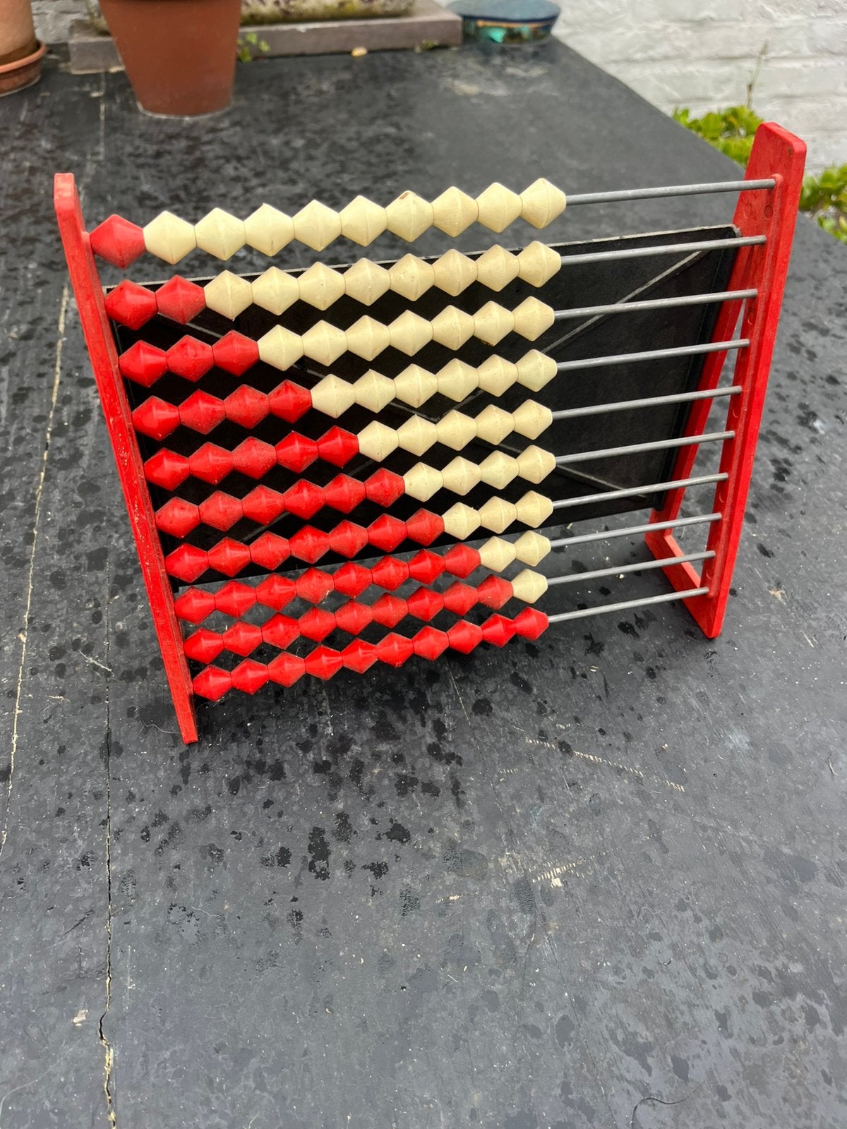 Vintage telraam, Ophalen of Verzenden, Gebruikt, Rekenen