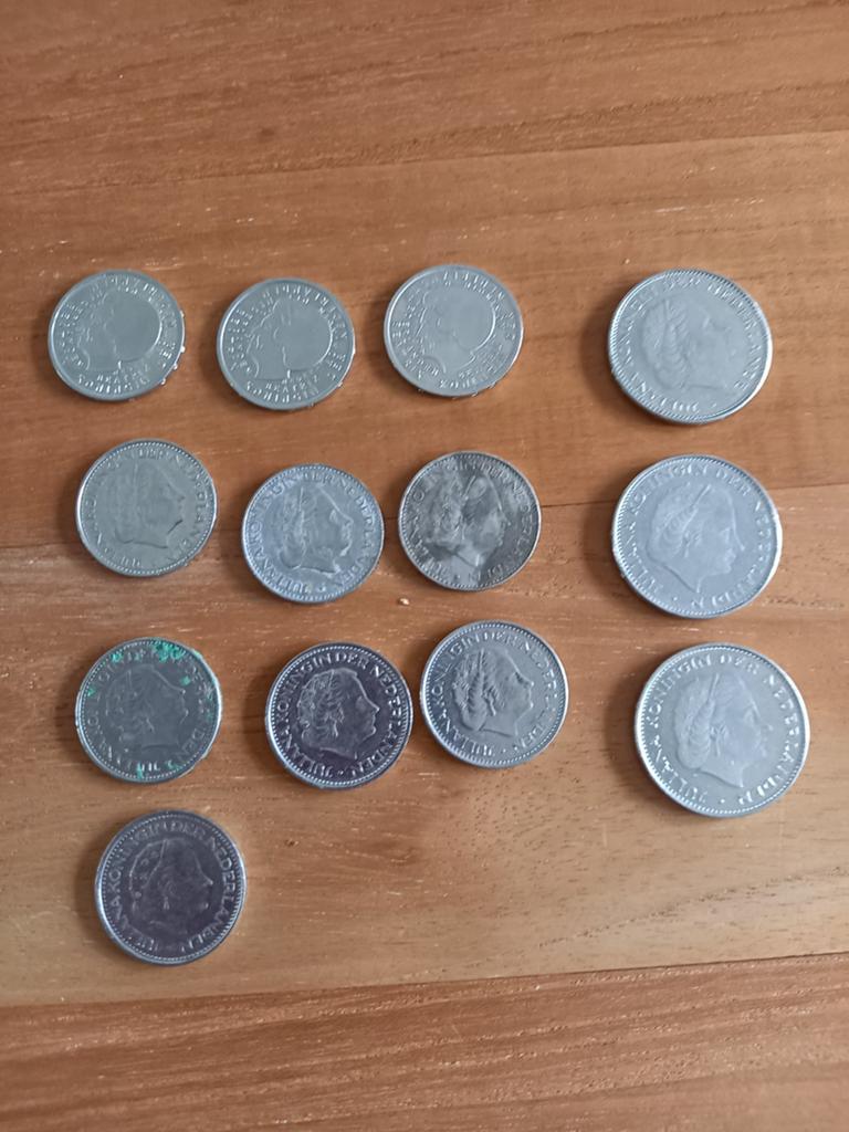 Diverse Nederlandse munten - Koningin Juliana en Beatrix, Ophalen of Verzenden, Koningin Juliana, 10 cent, Setje