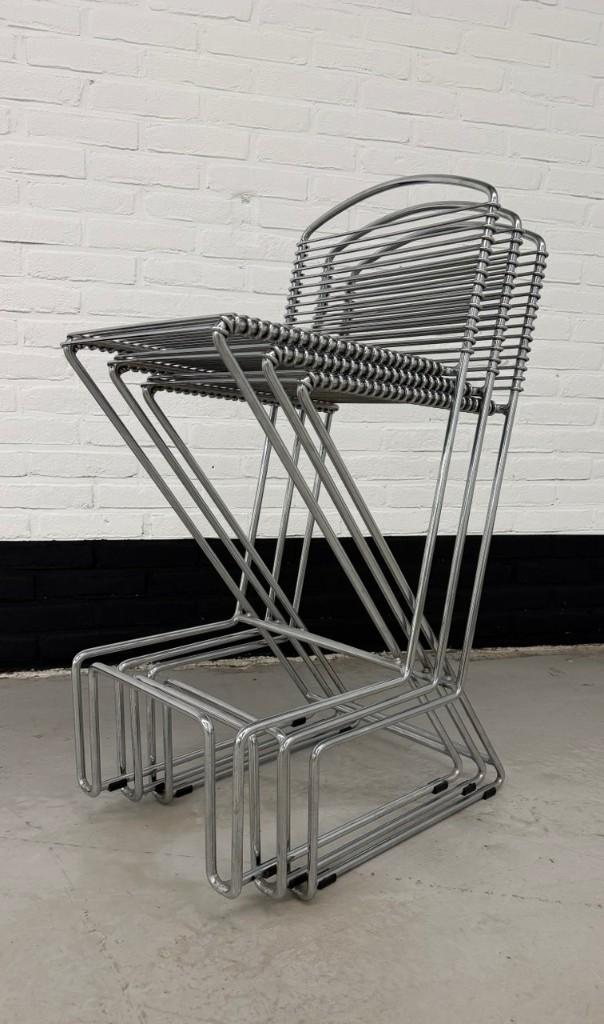 3 x vintage Till Behrens barkrukken, Huis en Inrichting, Barkrukken, ., 60 tot 90 cm, Ophalen of Verzenden, .