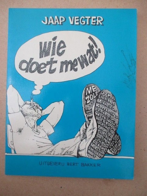 ad000583 jaap vegter - wie doet me wat, Eén stripboek, Ophalen, Gelezen