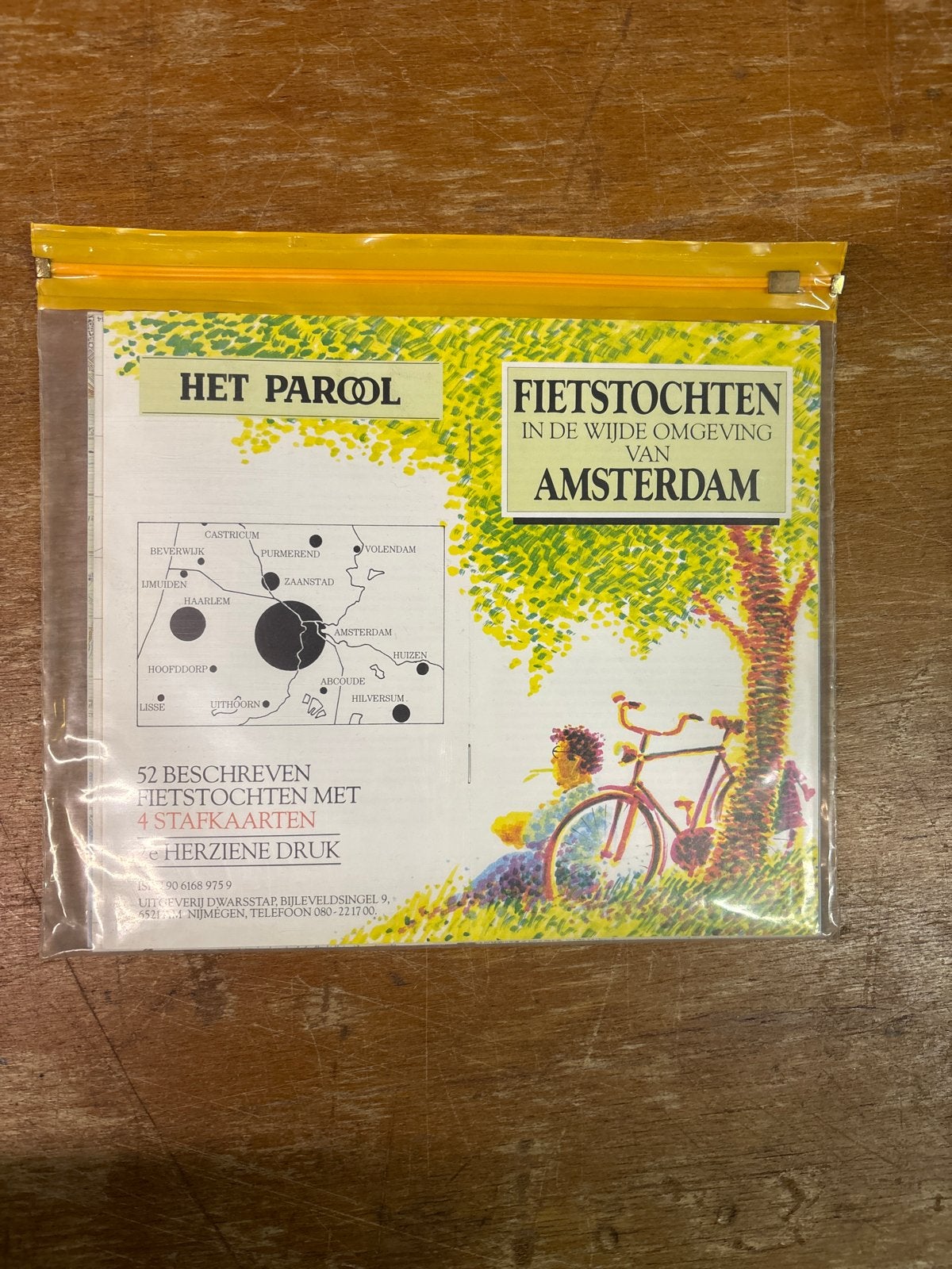 Het Parool Fietstochten Amsterdam en omgeving, Overige merken, Fiets- of Wandelgids, Europa, Ophalen of Verzenden