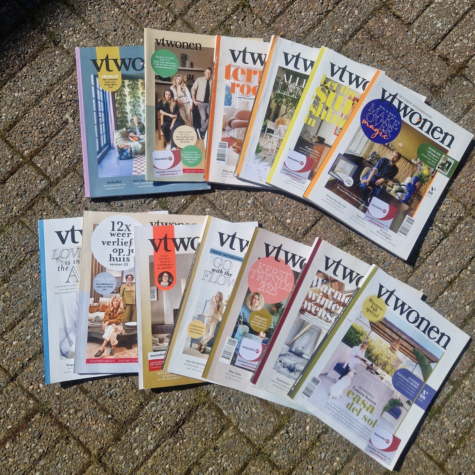 VT Wonen Tijdschriften Collectie - Diverse Jaargangen, Boeken, Tijdschriften en Kranten, Ophalen of Verzenden, Gelezen, Overige typen