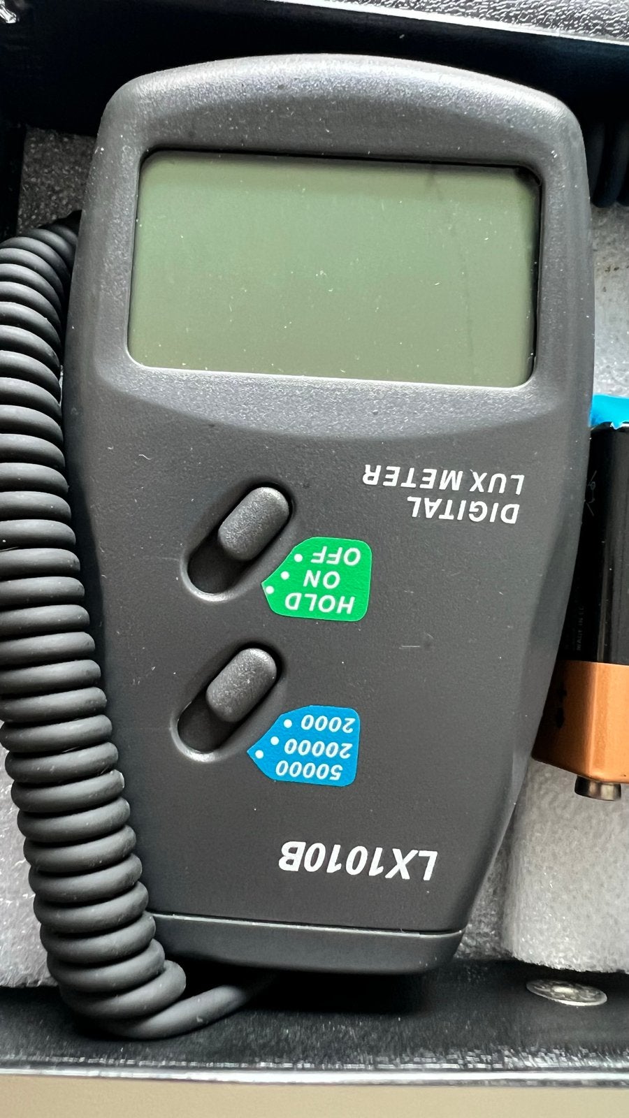Digitale Luxmeter LX1010B - Lichtmeter met Koffer, Ophalen, Gebruikt, Licht