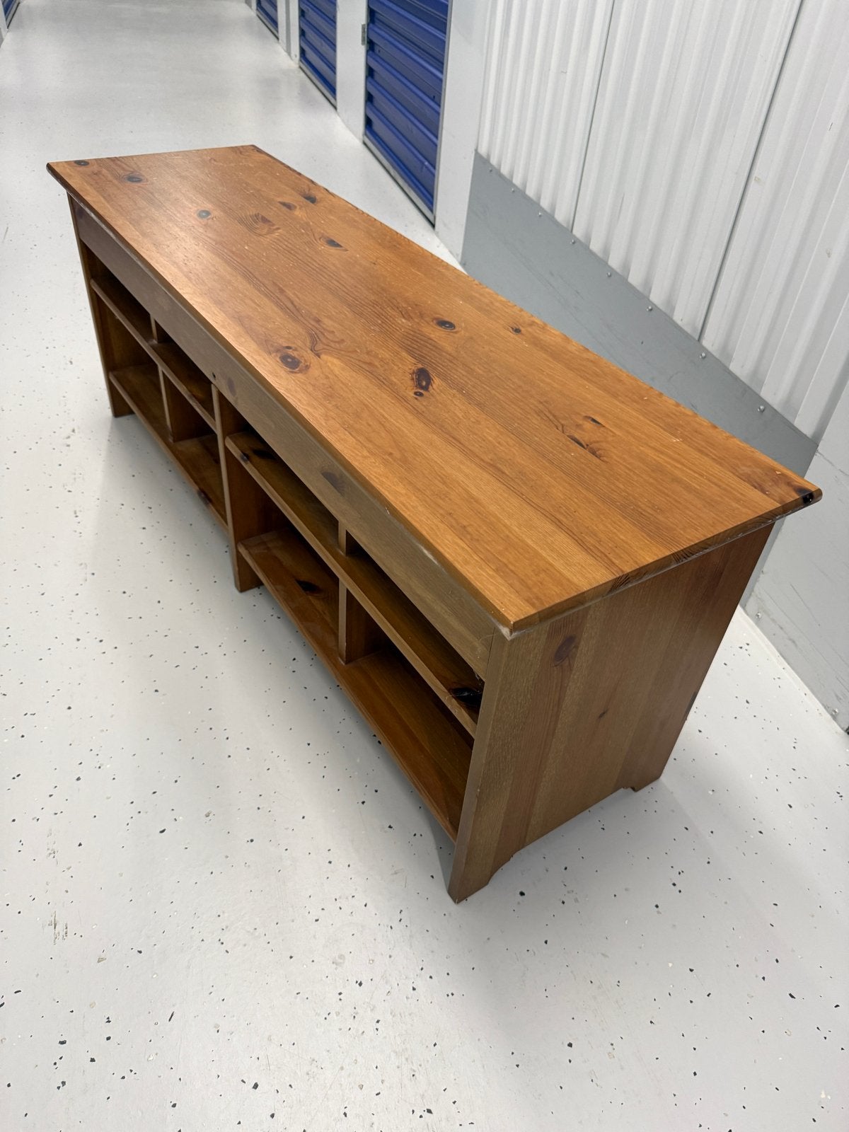 IKEA schoenenbankje met 8 vakken - 120x45x36 cm, Huis en Inrichting, Ophalen, Gebruikt