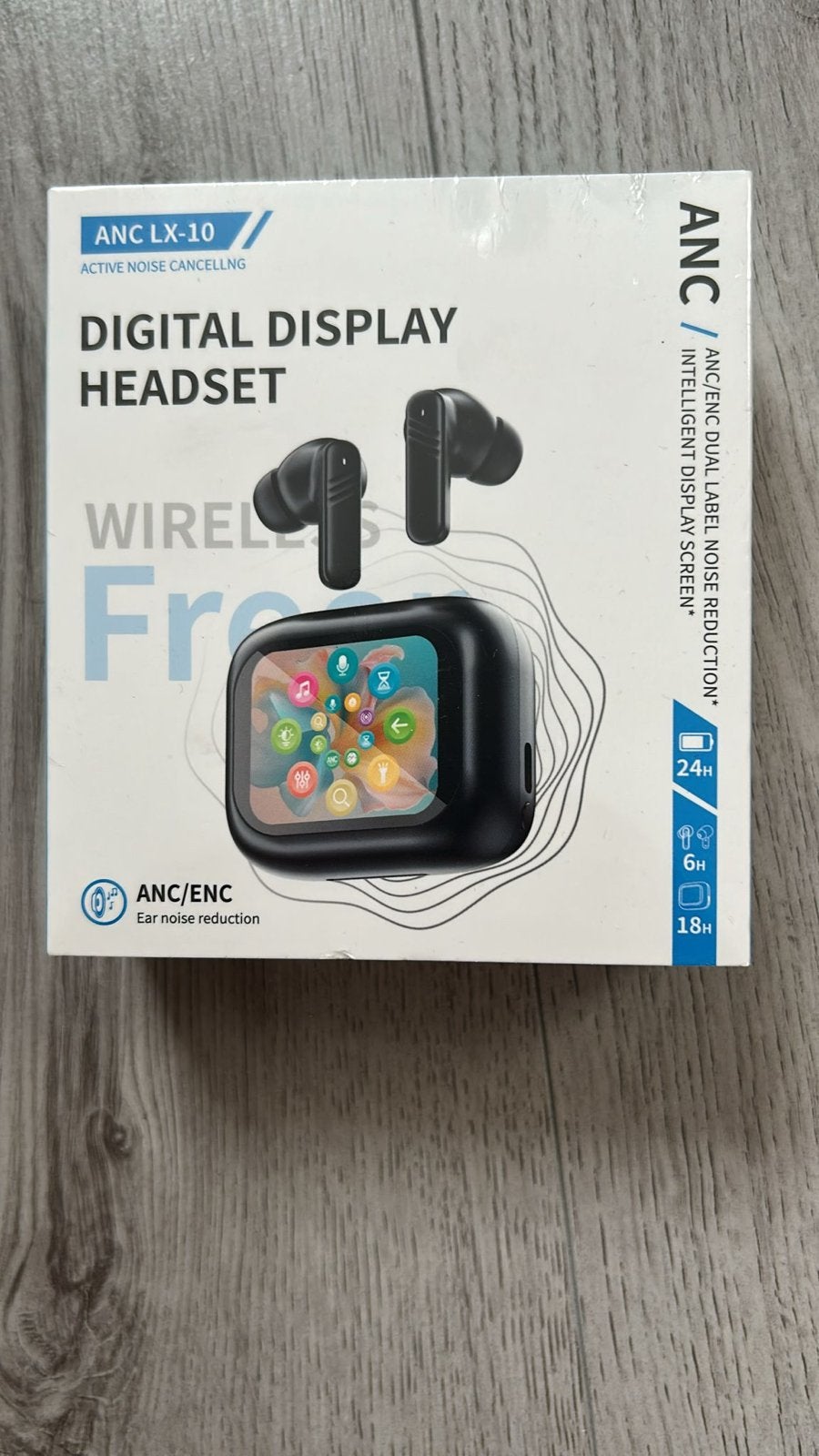 Brand new SYTIFRO headset for 20 euros, In-ear, Bluetooth, Nieuw, Zwart