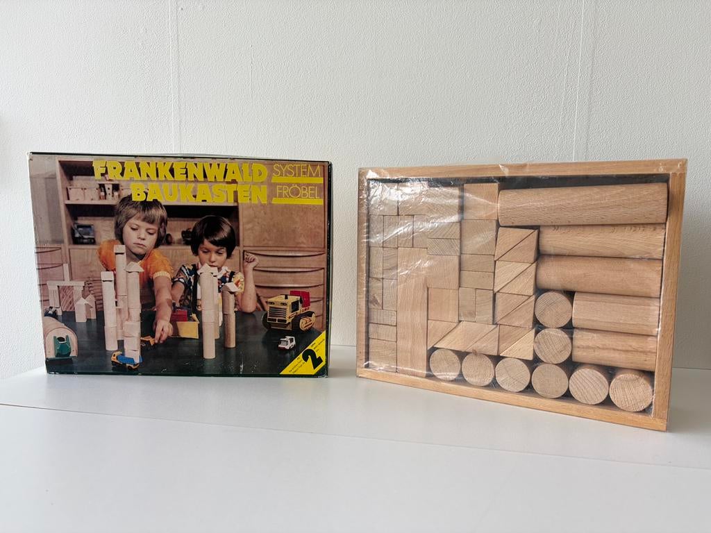 Vintage Frankenwald Baukasten bouwblokken System Fröbel, Hobby en Vrije tijd, Modelbouw | Figuren en Diorama's, Ophalen of Verzenden