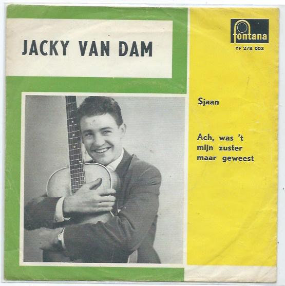 Jacky van Dam- Sjaan, Cd's en Dvd's, Vinyl | Nederlandstalig, Verzenden, 7 inch, Levenslied of Smartlap, Fotohoes