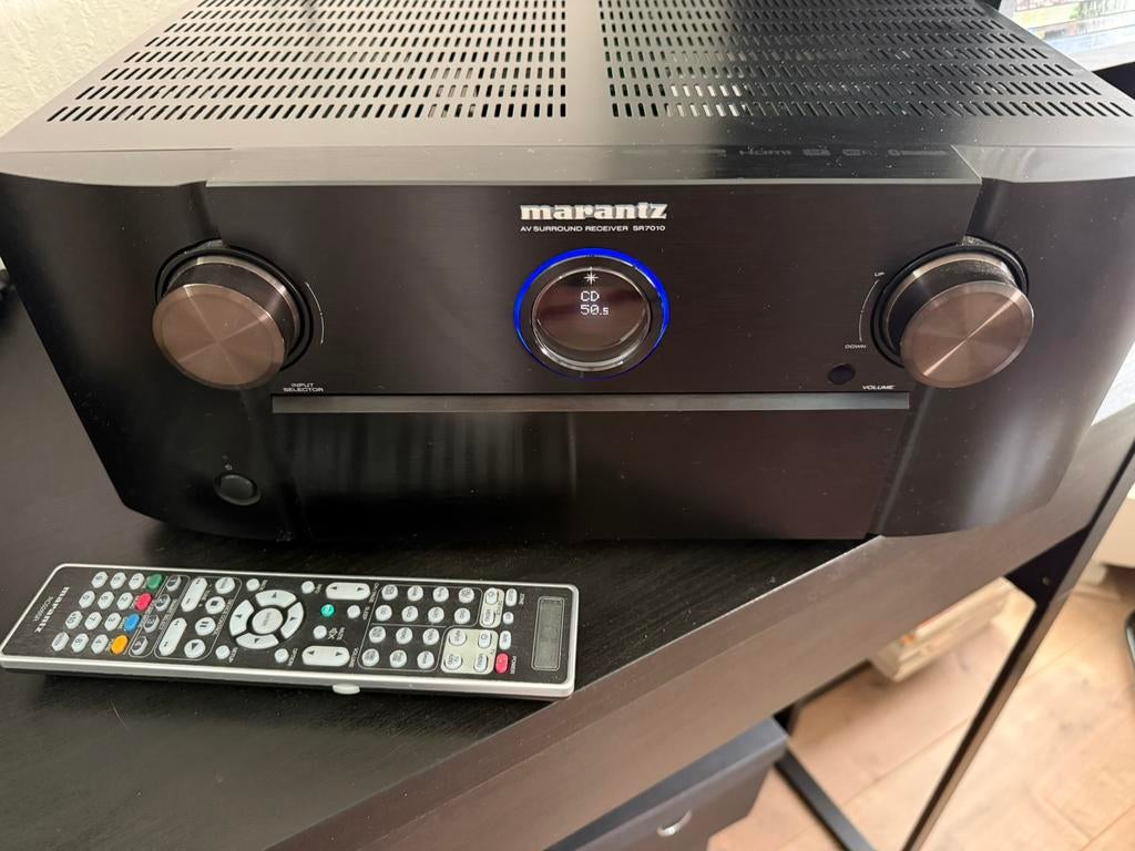 MARANTS AV SURROUND RECEIVER SR 7010, Ophalen, Zo goed als nieuw, 120 watt of meer, Overige merken
