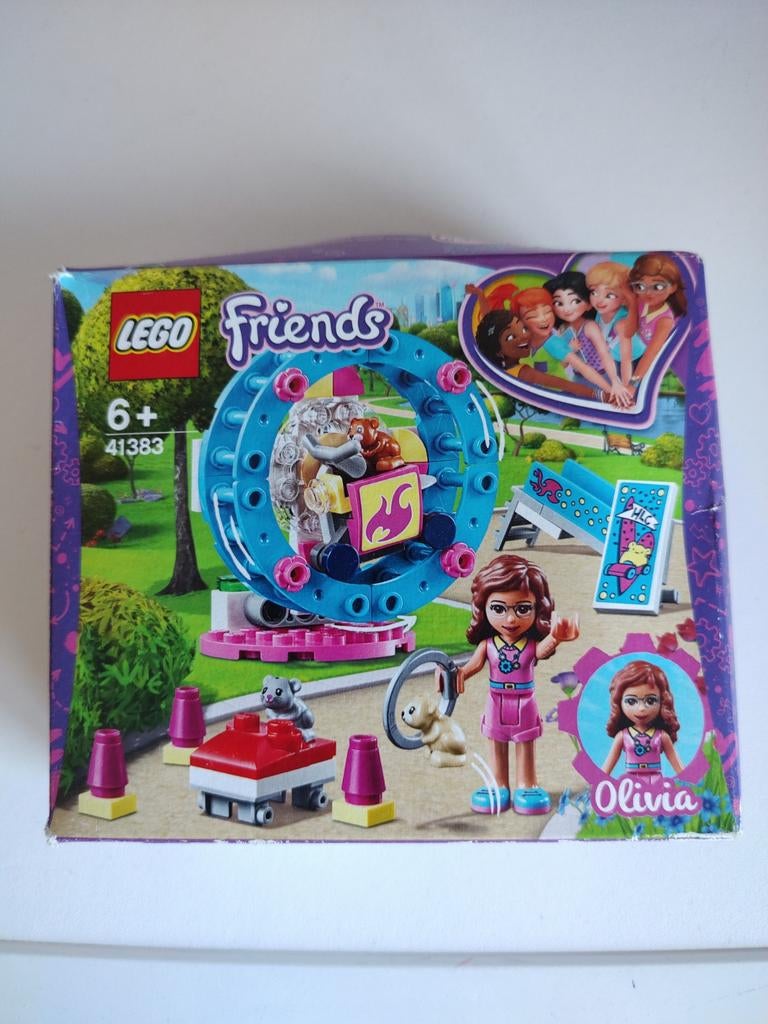 LEGO Friends Olivia's Hamsterspeelplaats, Ophalen of Verzenden, Zo goed als nieuw, Complete set, Lego